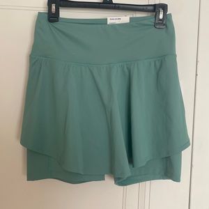 Sea green golf/tennis skort